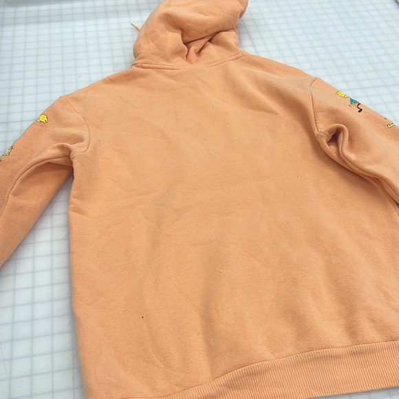 Medium Nickelodeon sweatshirt unisex peach color with classic characters - Picture 6 of 6